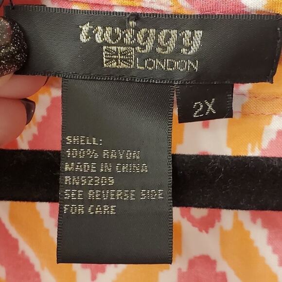 TWIGGY LONDON diamond tunic plus size 2X - Picture 5 of 5